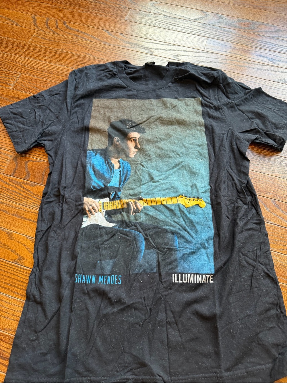 Shawn Mendes Black 'Illuminate' Short Sleeve Graphic Tee